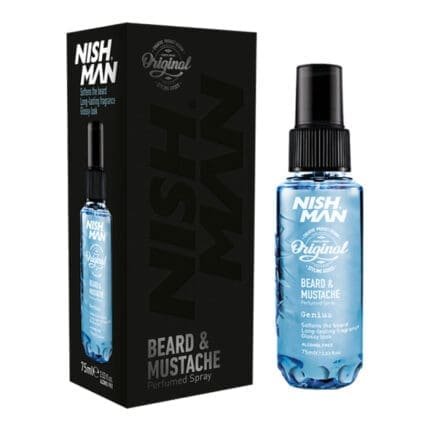 Парфюмен спрей за брада и мустаци Genius NISHMAN | Beard & Mustache Perfumed Spray Genius NISHMAN