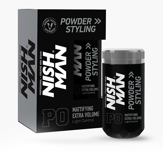Пудра за стилизиране с матиращ ефект и допълнителен обем P0 NISHMAN | Styling Powder Mattifying Extra Volume P0 NISHMAN